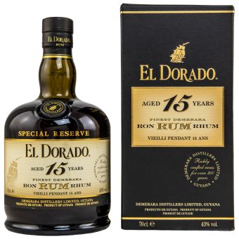 El Dorado 15 Jahre Rum