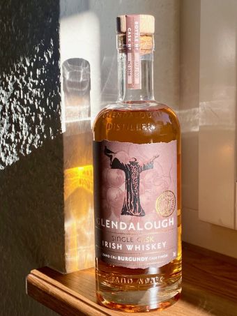 Glendalough Single Cask Irish Whiskey Burgundy Cask