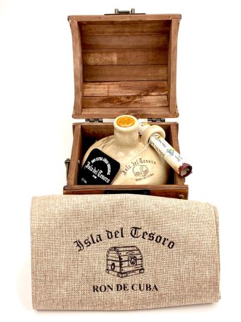 Rum Santiago de Cuba Isla del Tesoro Extra Anejo Original